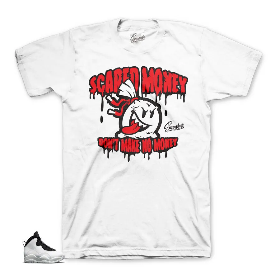 Retro 10 I'm Back Shirt - Sacred Money - White