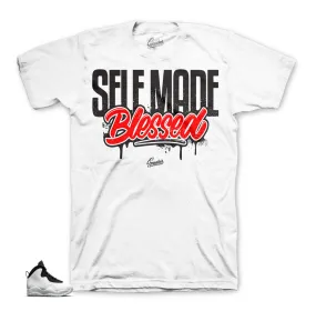 Retro 10 I'm Back Shirt - Self Made - White