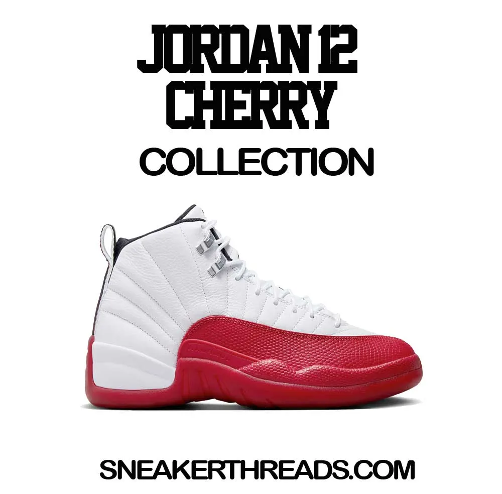 Retro 12 Cherry Shirt - Killa Mouse - White