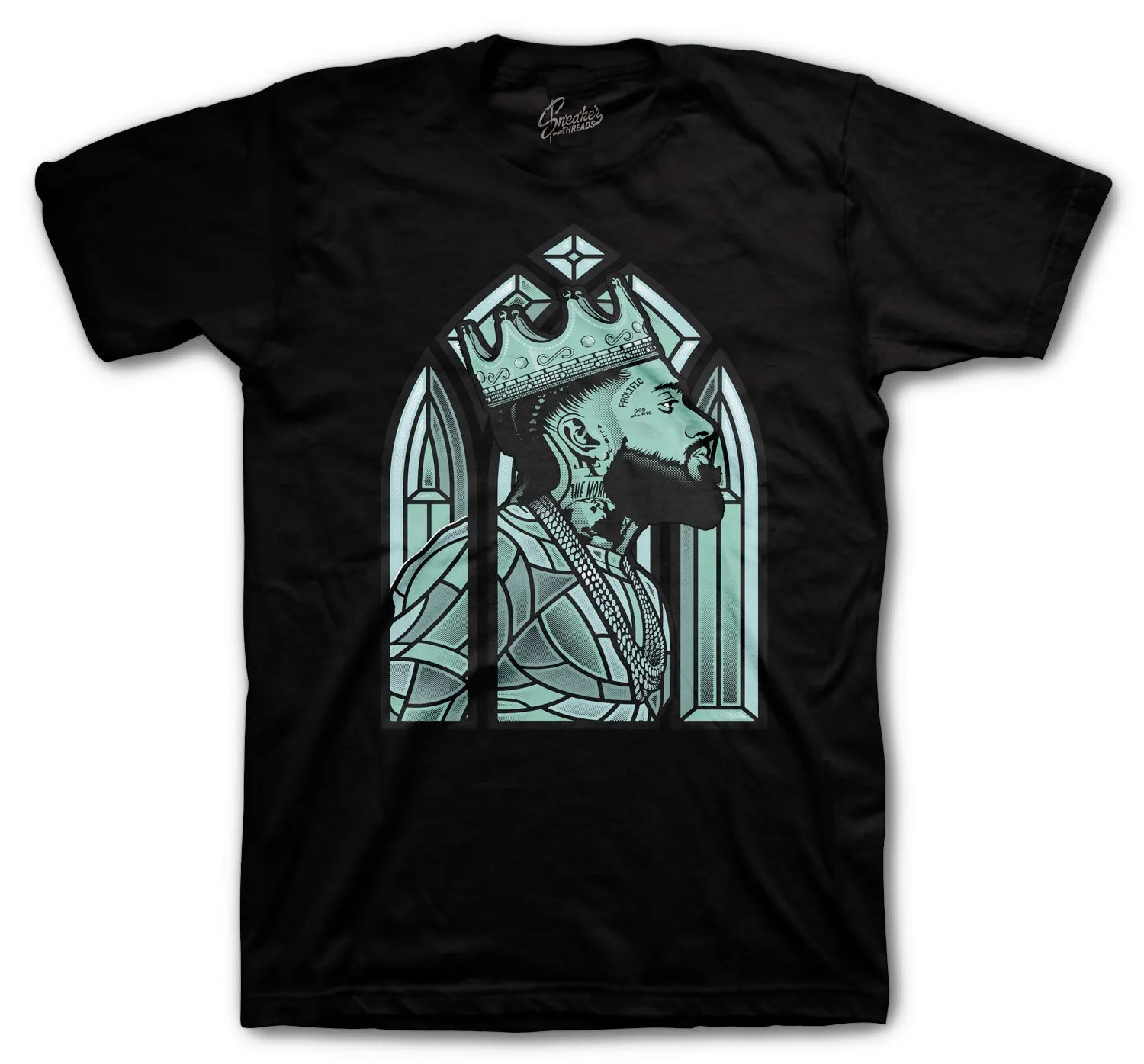 Retro 12 Easter Shirt - Nip Glass - Black