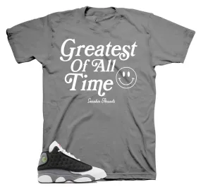 Retro 13 Black Flint Goat Shirt