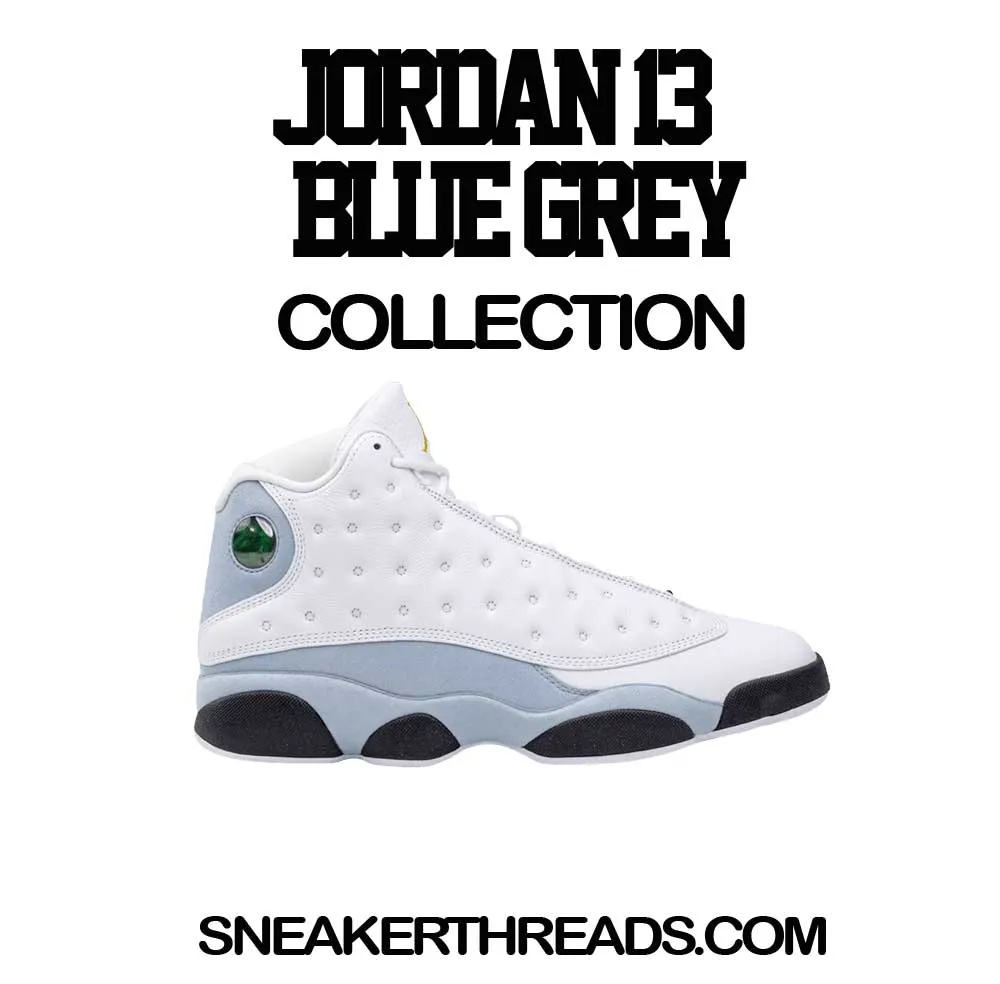 Retro 13 Blue Grey Fly Kicks Shirt