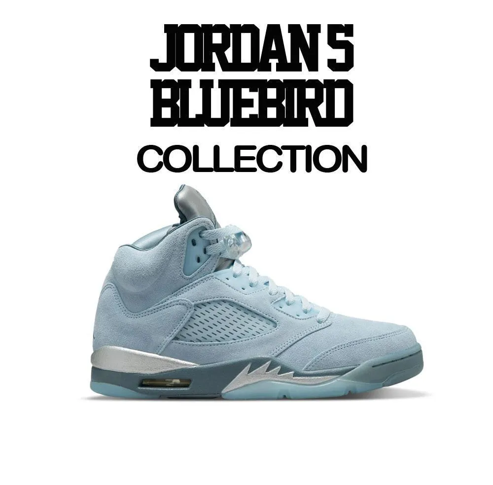 Retro 5 Bluebird Chillin Shirt