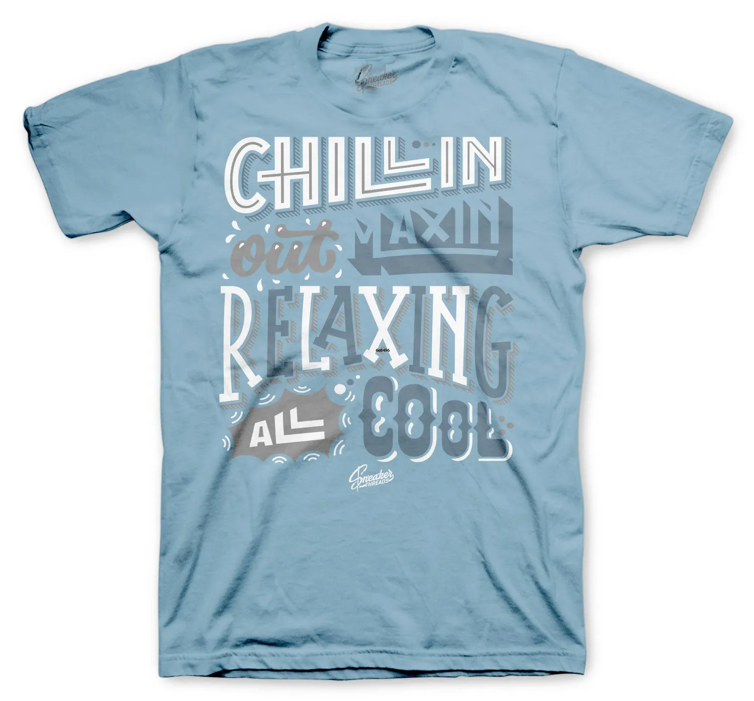 Retro 5 Bluebird Shirt - Chillin - Light Blue