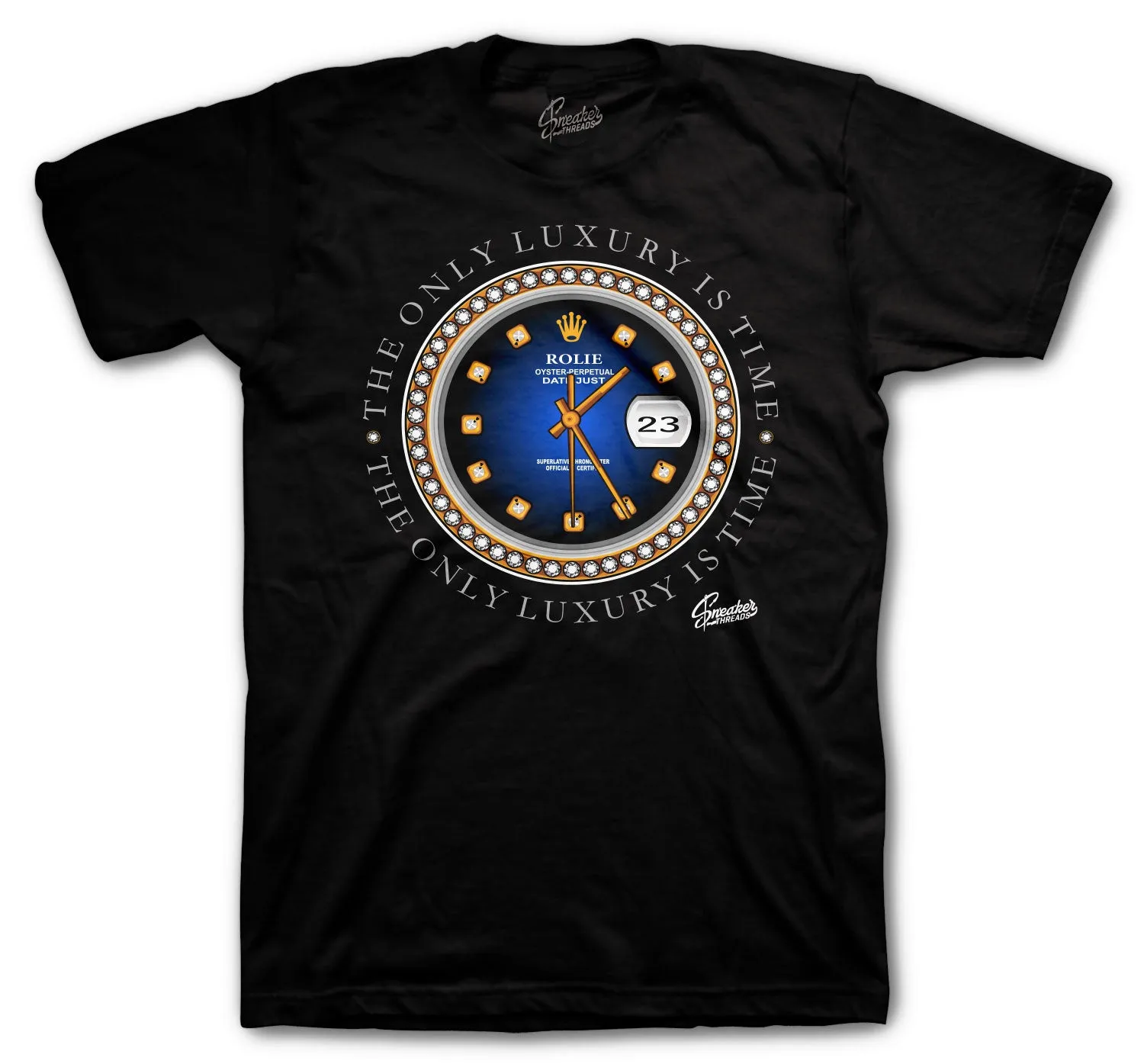 Retro 5 Racer Blue Rolie Time Shirt