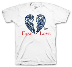 Retro 7 PSG Shirt - Love - White