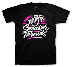 Retro 8 Pinksicle Shirt - ST Palms - Black