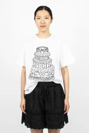 Short Sleeve T-Shirt Cake Print