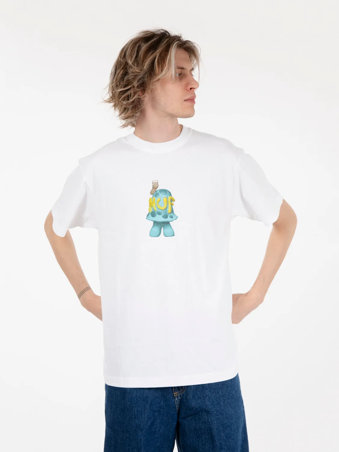 T-shirt shroomery s/s white