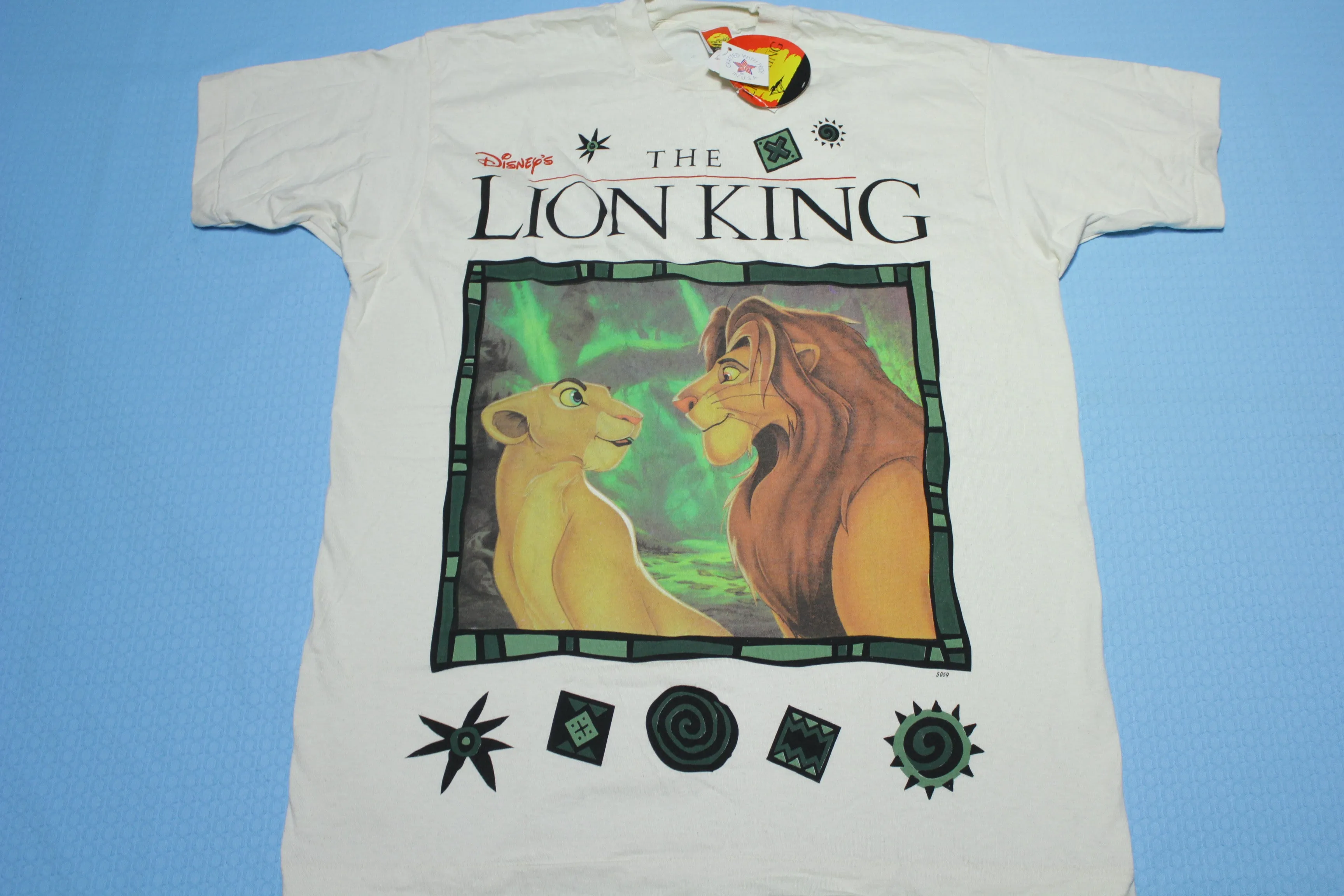 The Lion King Vintage 90's Deadstock w/ Tags Big Print Disney Movie Promo T-Shirt