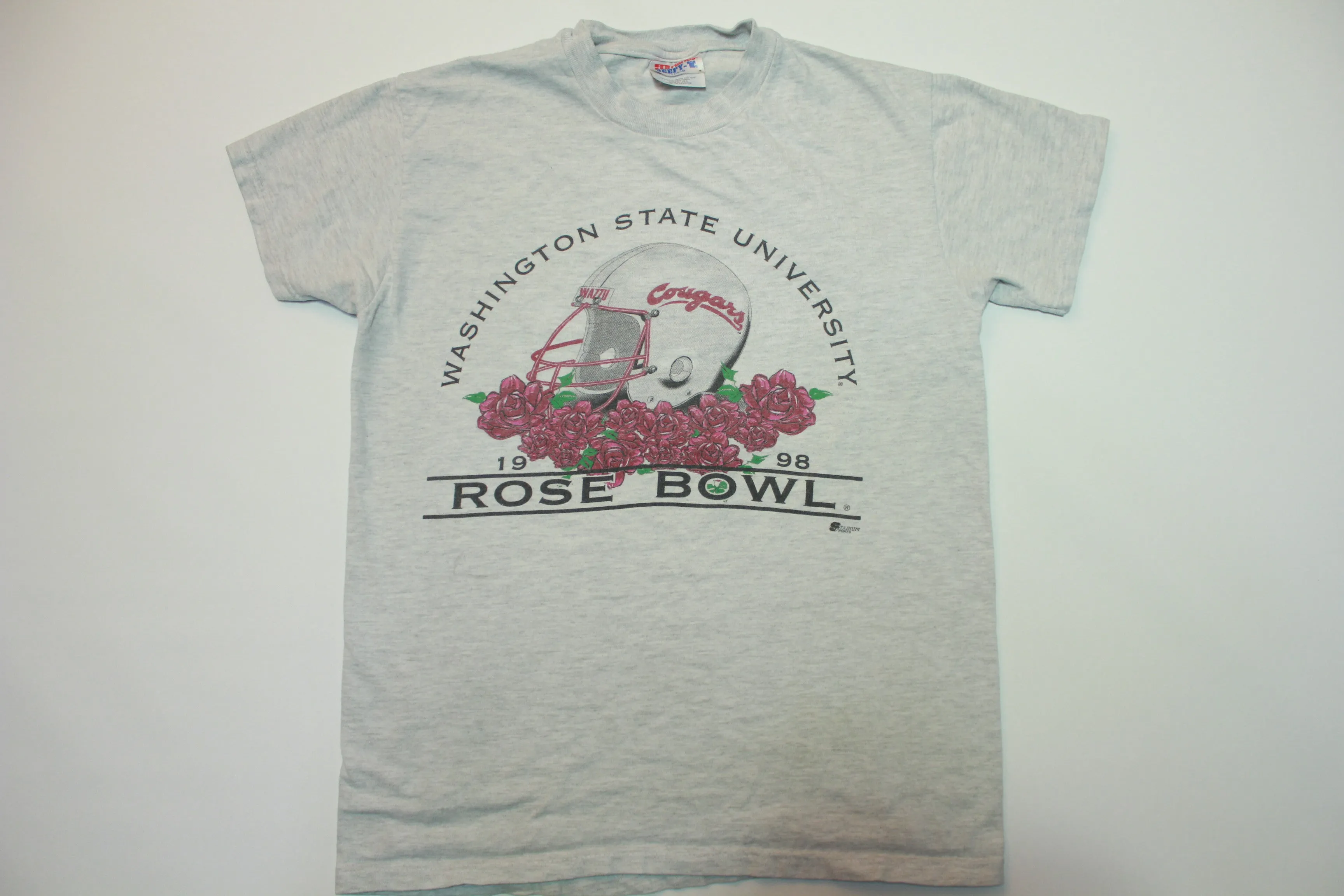 Washington State University WSU 1998 Rose Bowl Vintage 90's Stadium Sports T-Shirt