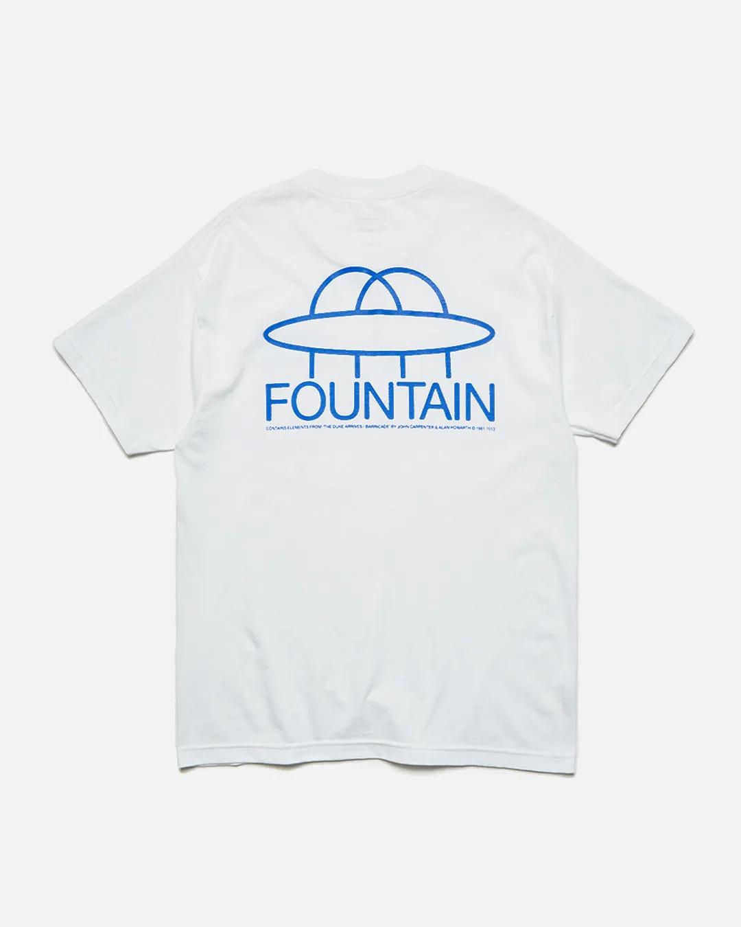 Waterfall T-Shirt S/S - White