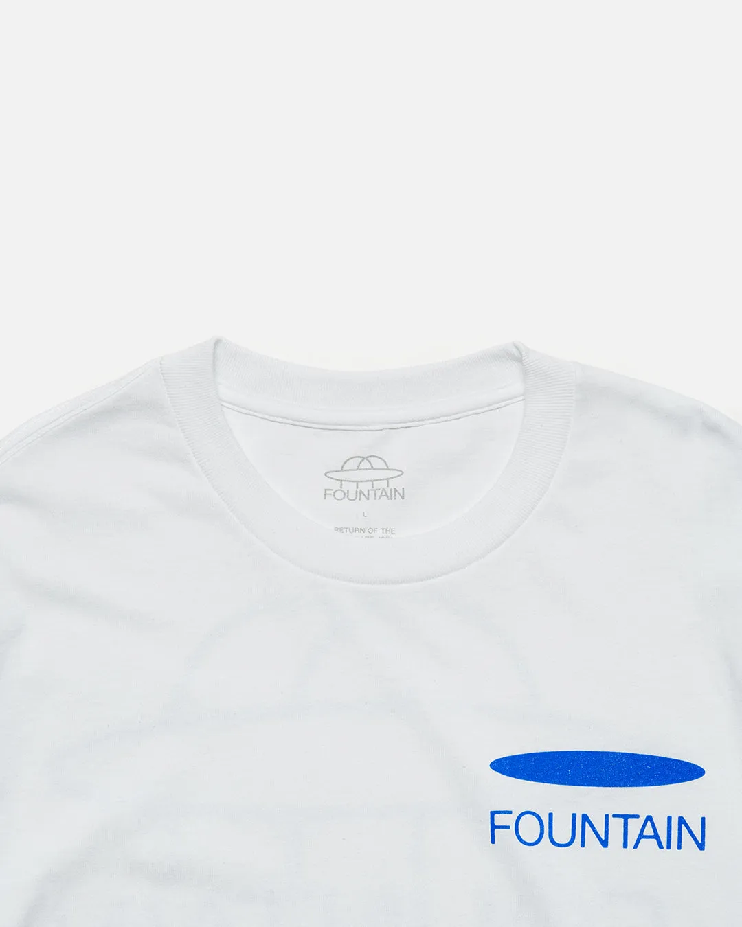 Waterfall T-Shirt S/S - White